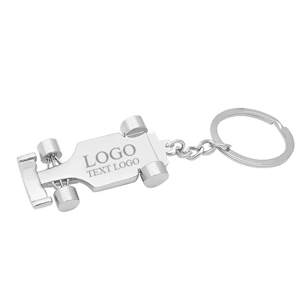 Mini Race Car Keyring Metal Keychain 3