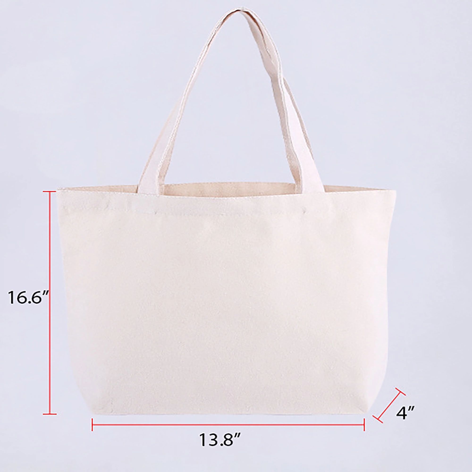 Reuseable Canvas Tote Bag MOQ 100PCS 2