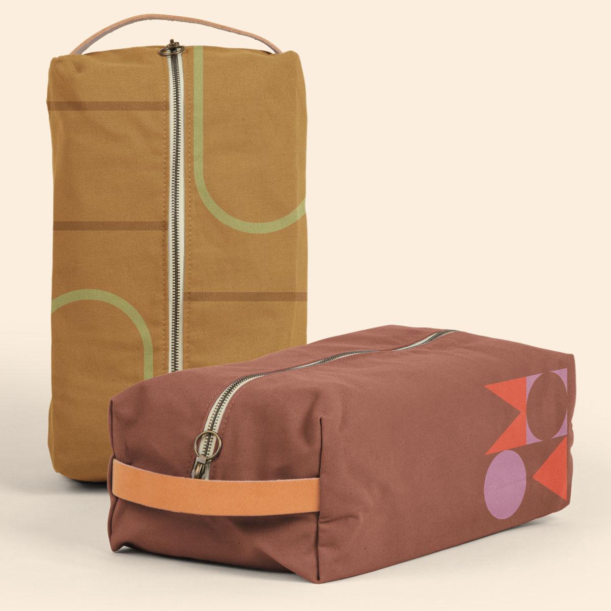 EXTRA LARGE DOPPELGANGER - COLORED CANVAS + LEATHER