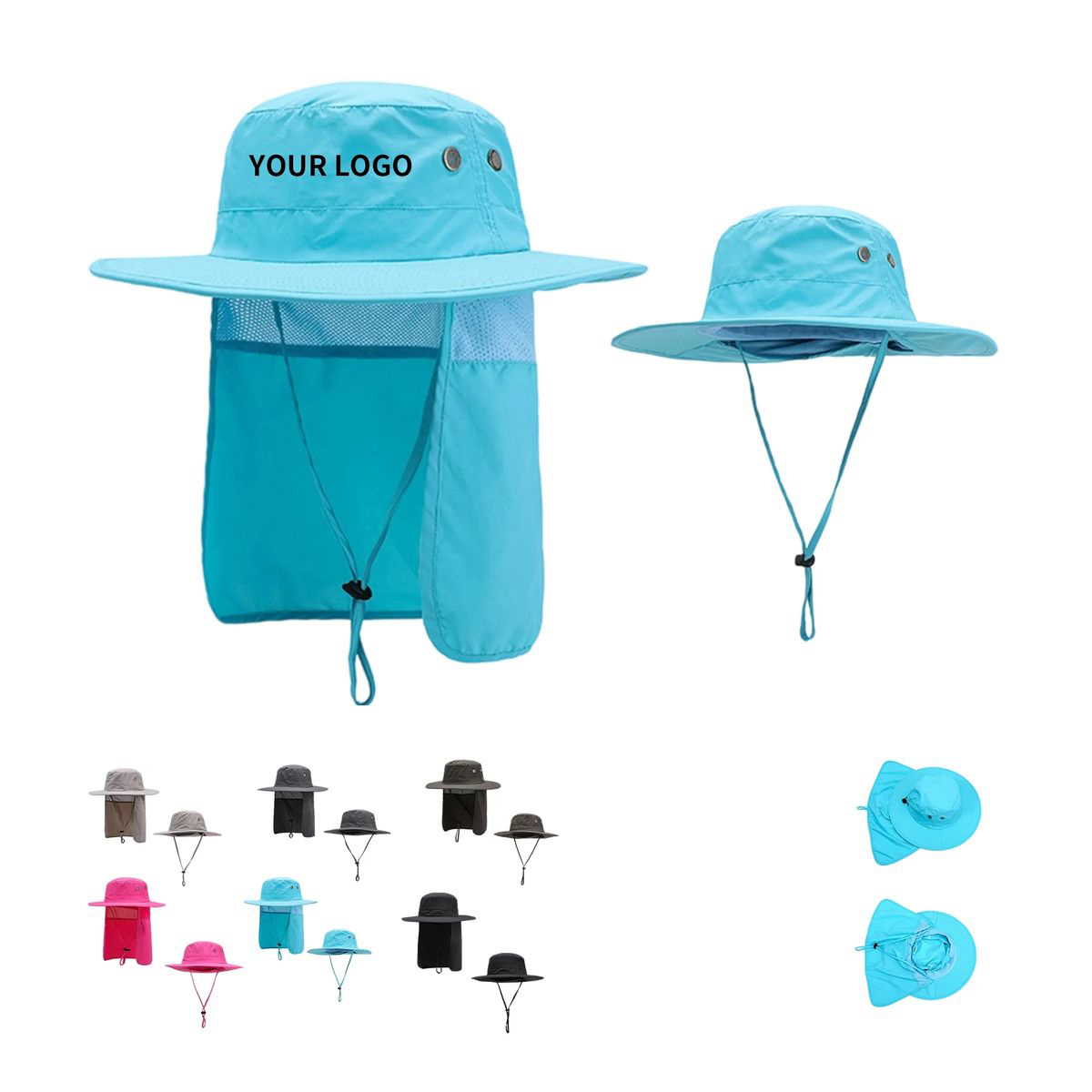 Adjustable Polyester Outdoor Emergency Hat 3