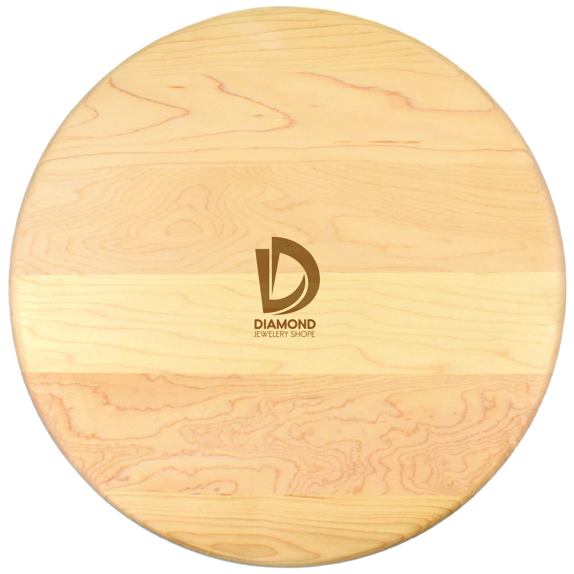 15" Maple Round Cutting Board