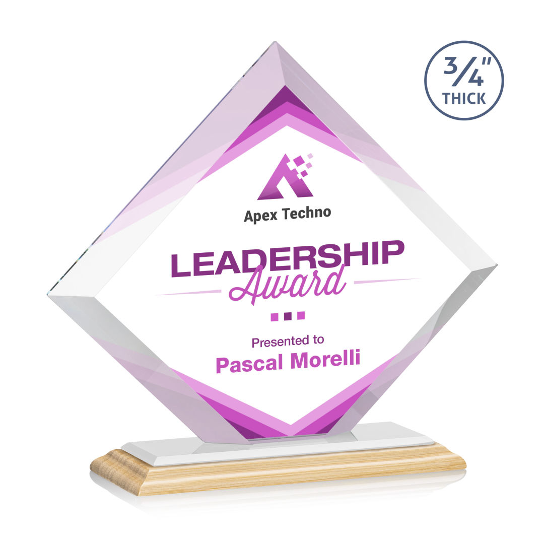 Belaire VividPrint™ Award - Bamboo/White 2