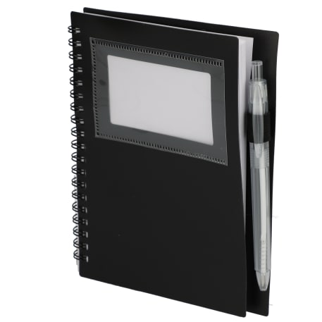 FSC® Recycled 5" x 7" Star Spiral Notebook with Pe 223