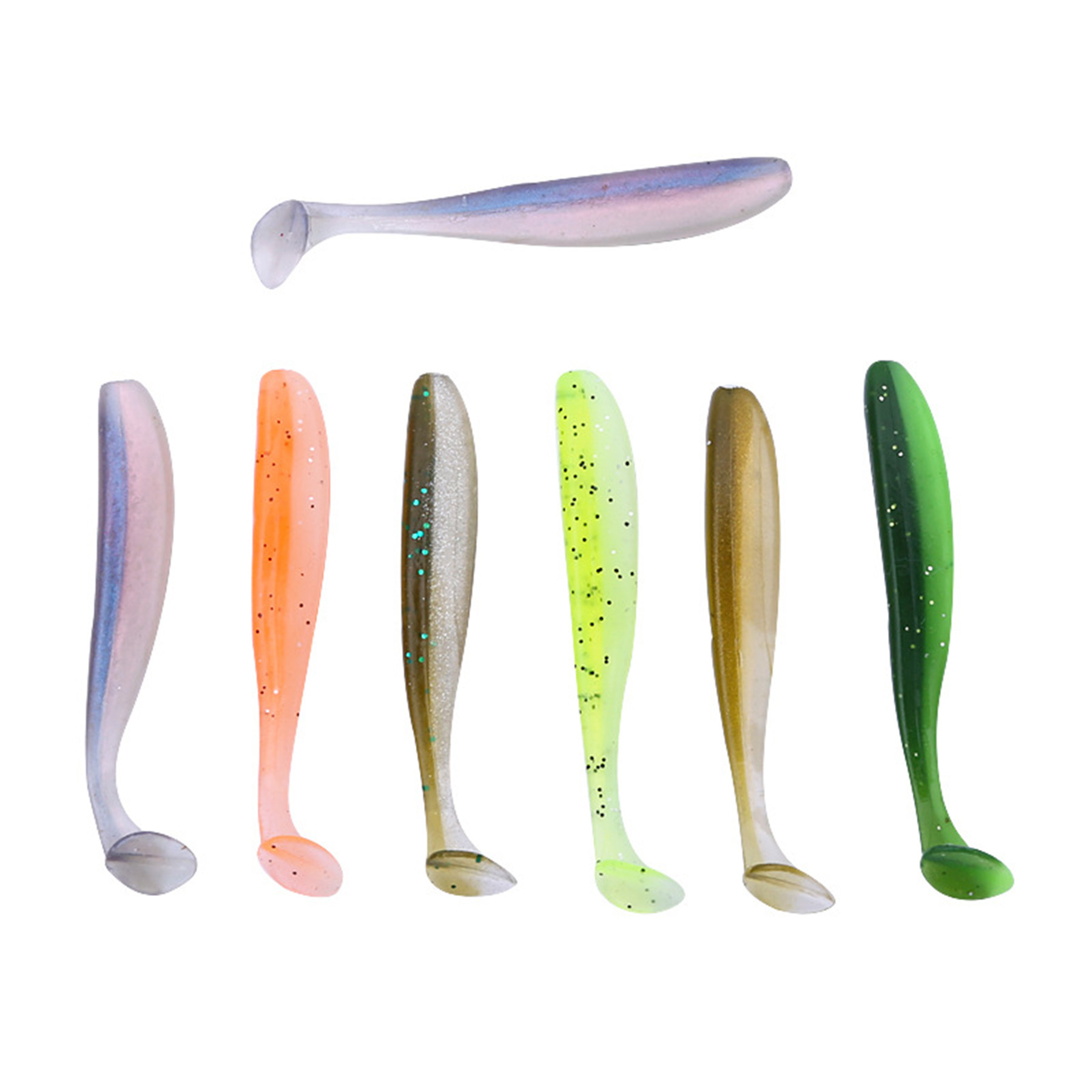 Two-Color T Tail Lure 3