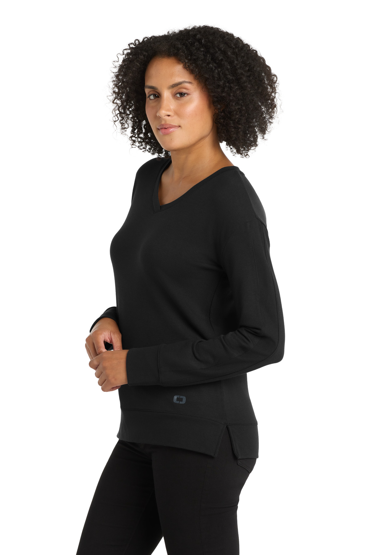 Women's Luuma Flex Long Sleeve V-Neck