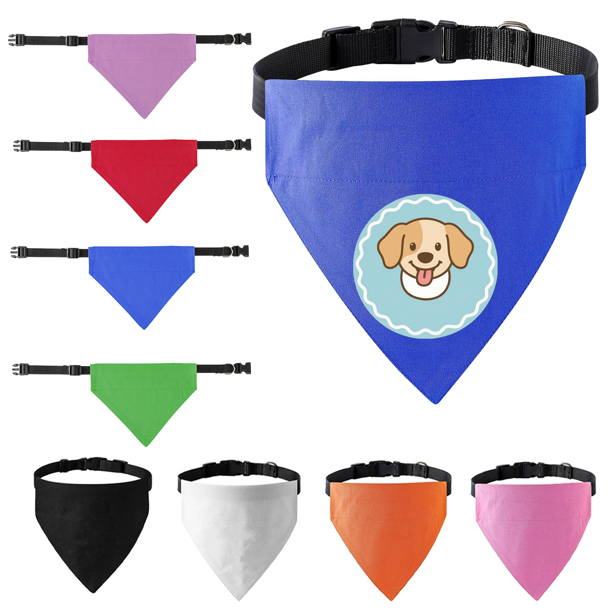 Adjustable Pet Outdoor Bandana 2
