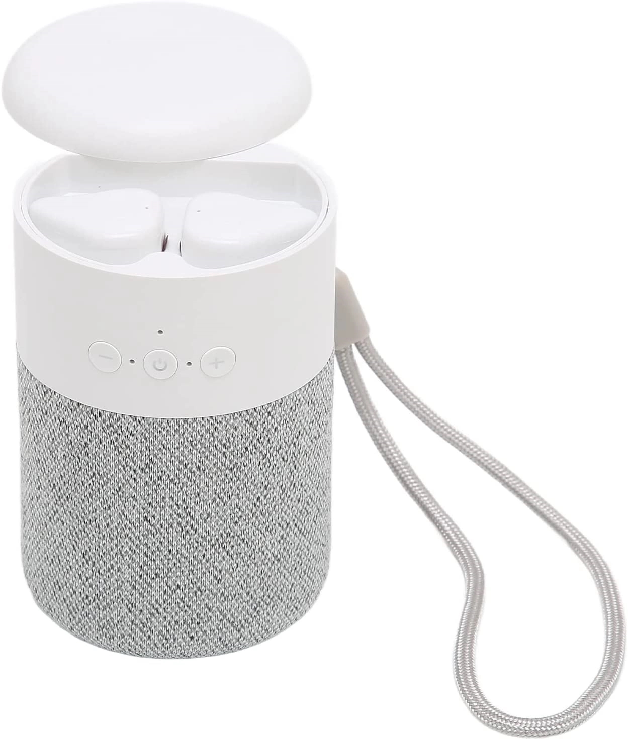 Mini Small Bluetooth Speaker With Earbuds 2 In 1 7