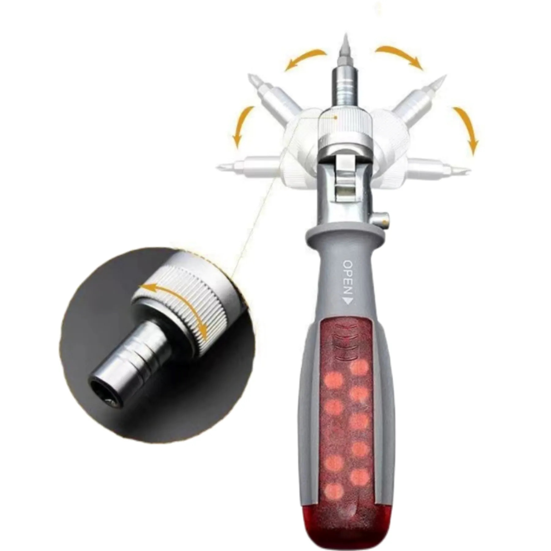 10 in 1 Ratcheting Screwdriver Set 3