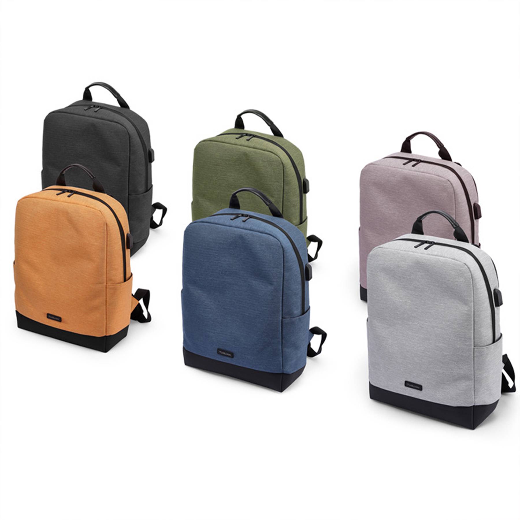 Polyester high-capacity minimalist computer backpack 5