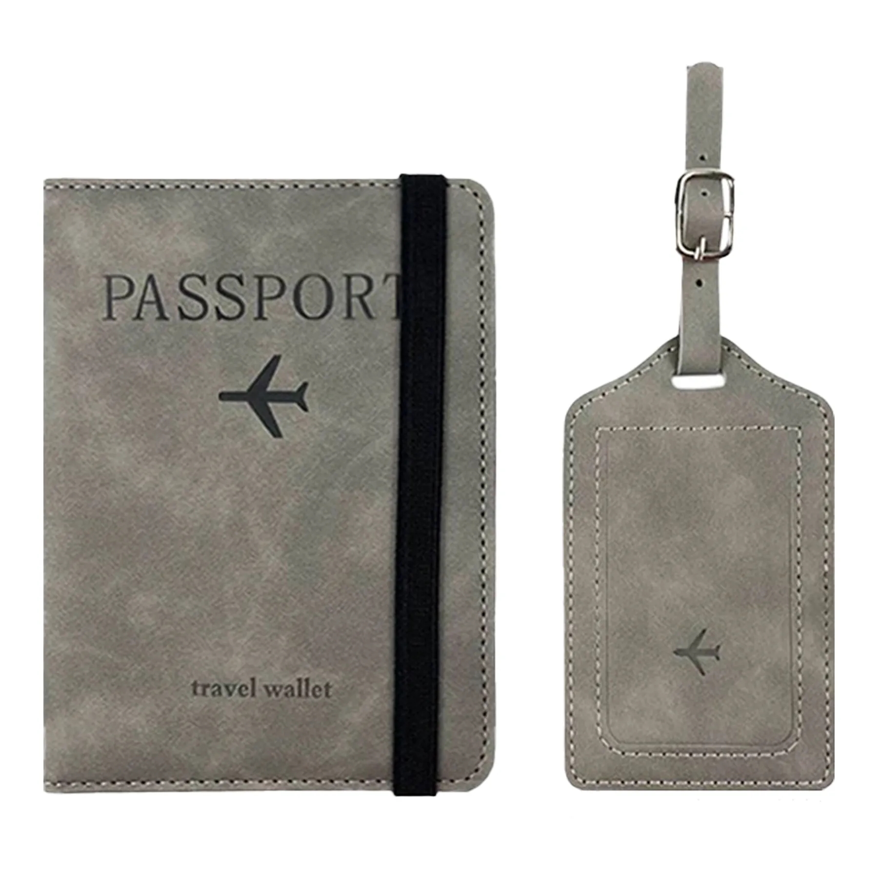 Passport Holder And Luggage Tag Set 3