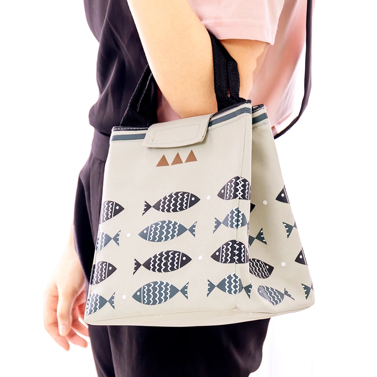 Fish Isulated Meal Prep Lunch Tote Bag 3