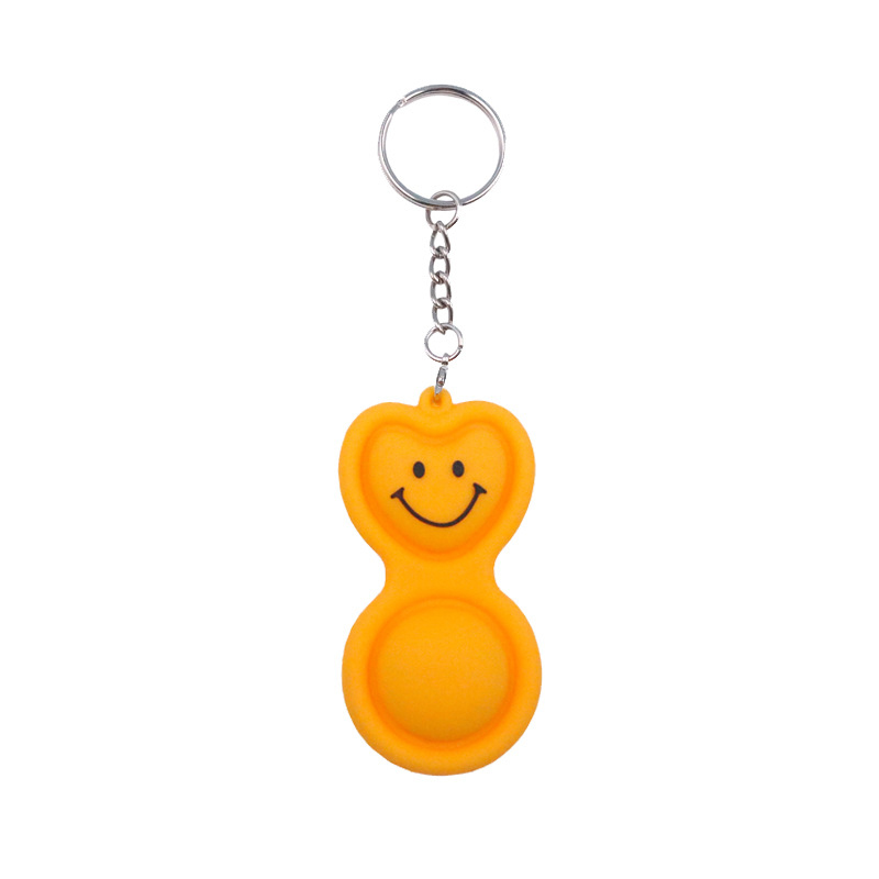 2 Bubbles Push Pop Fidget Sensory w/Keychains 18