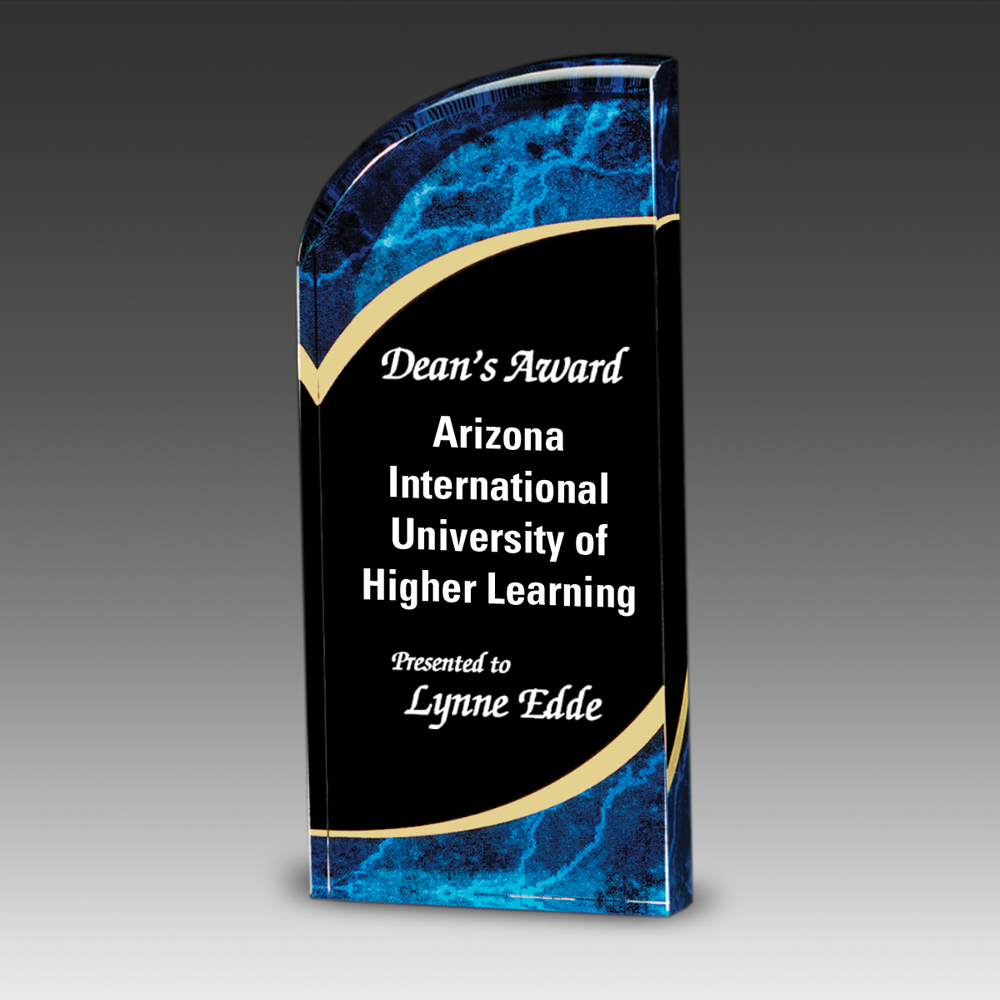 Radiance Marble Graphic Award (3"x8"x1") 2