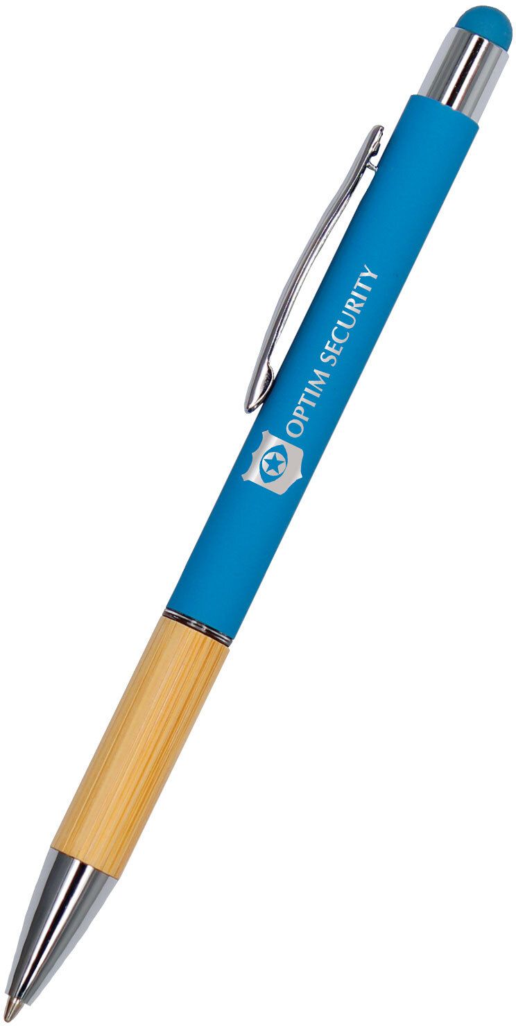SARATOGA BAMBOO GRIP STYLUS PEN 11