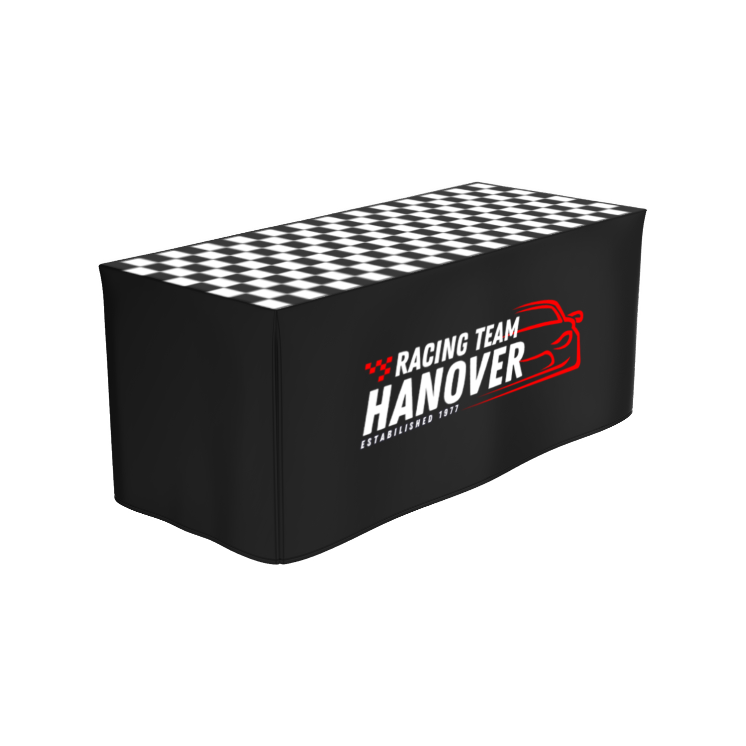 8’ Wrinkle-Free Fitted Table Cover (Closed Corners)