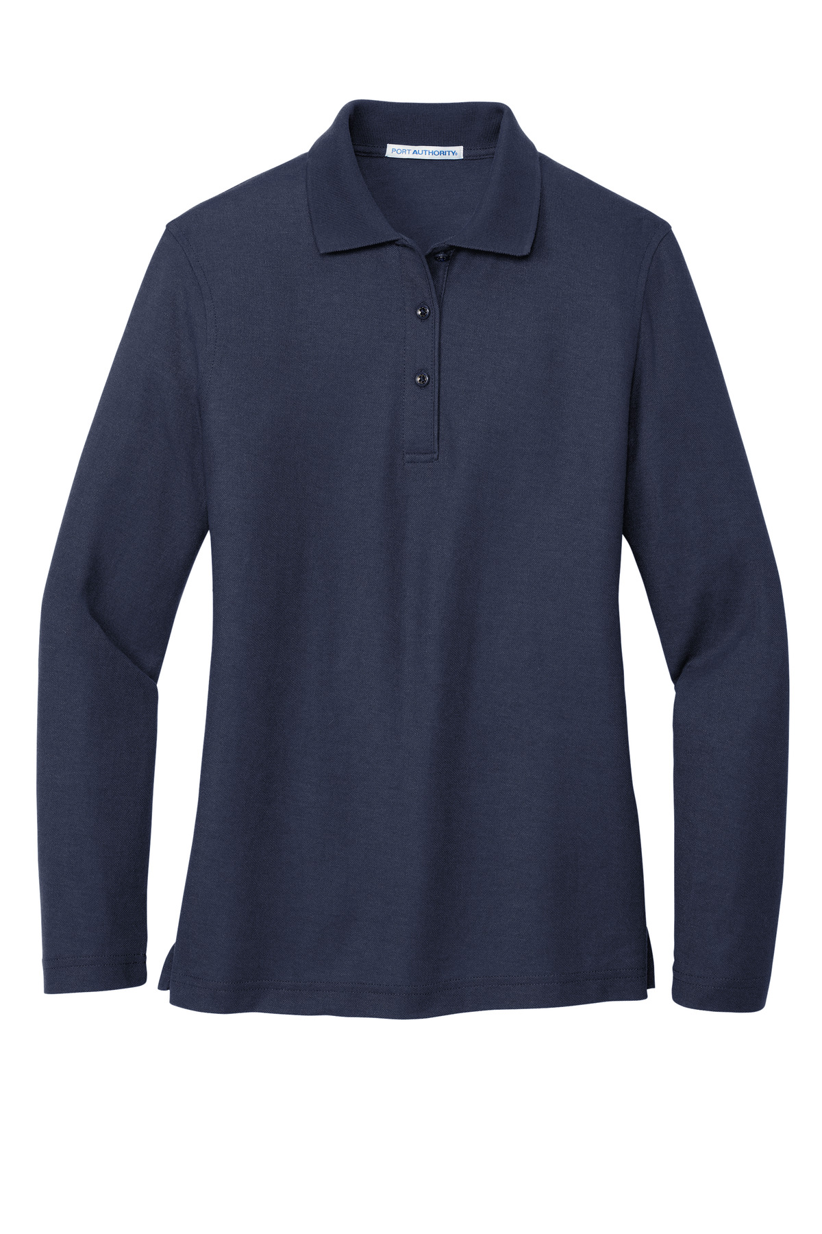 Port Authority Women's Silk Touch Long Sleeve Polo. L500LS 17