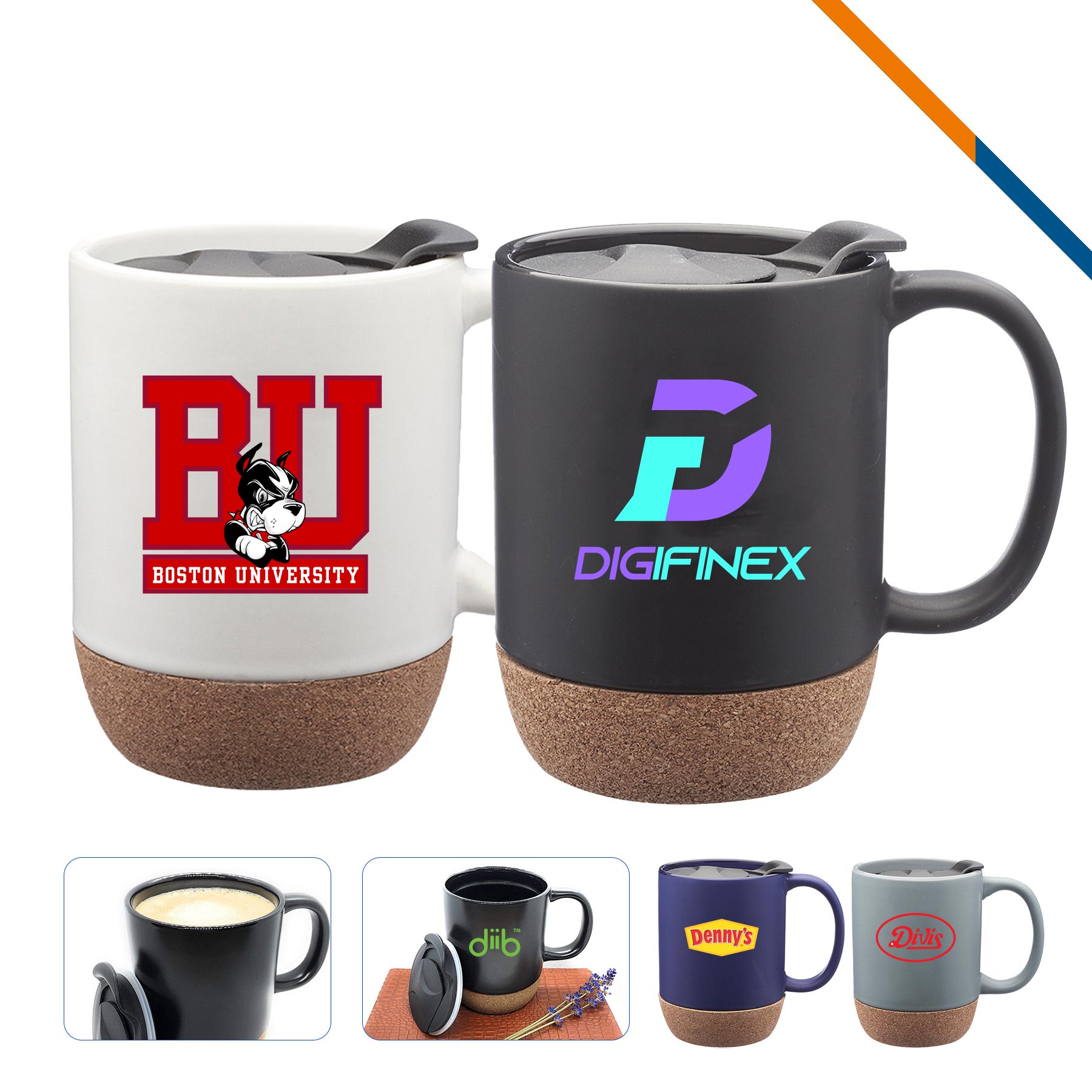 Chowster Ceramic Mug - 13 OZ. 2