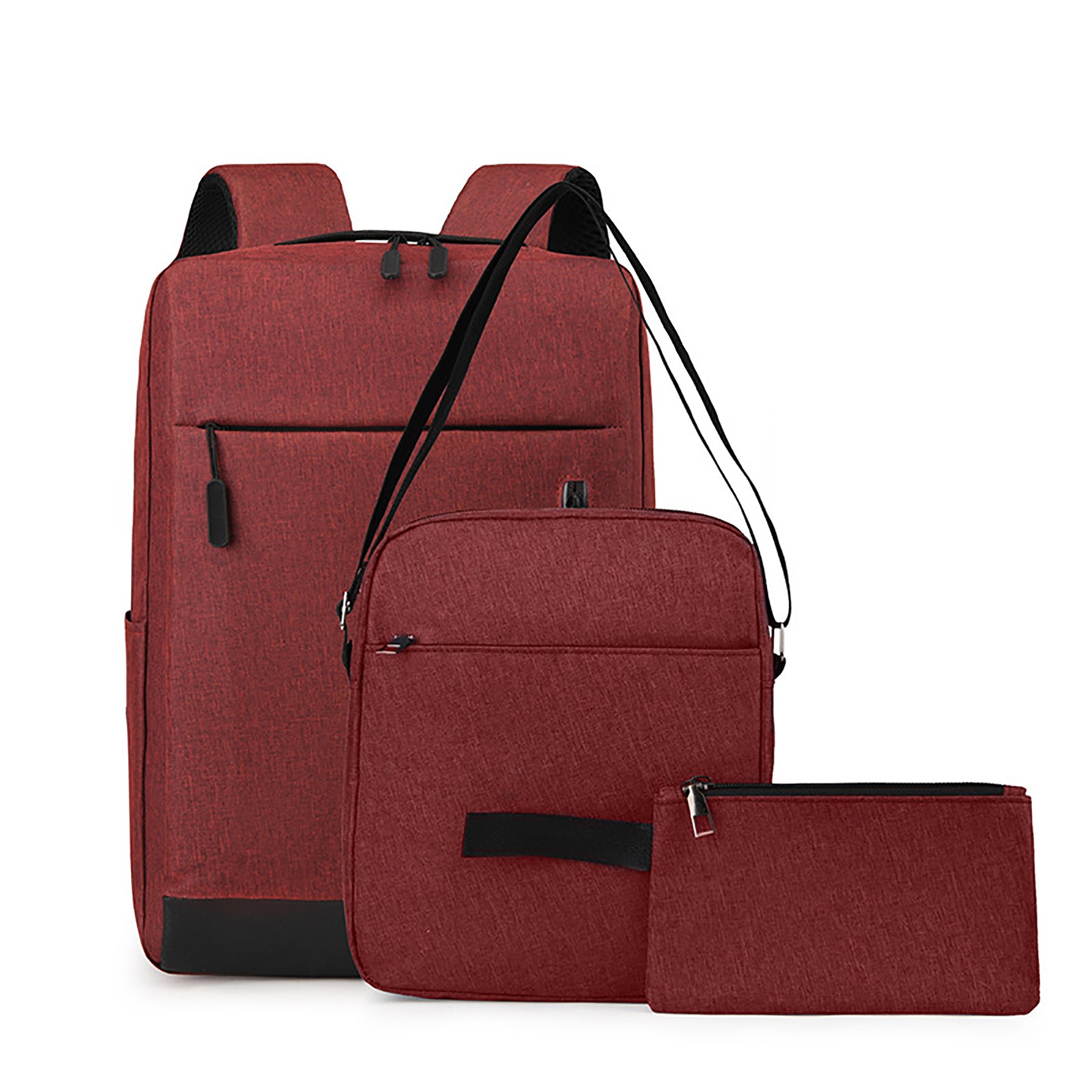 Three Pieces Backpack Set 2