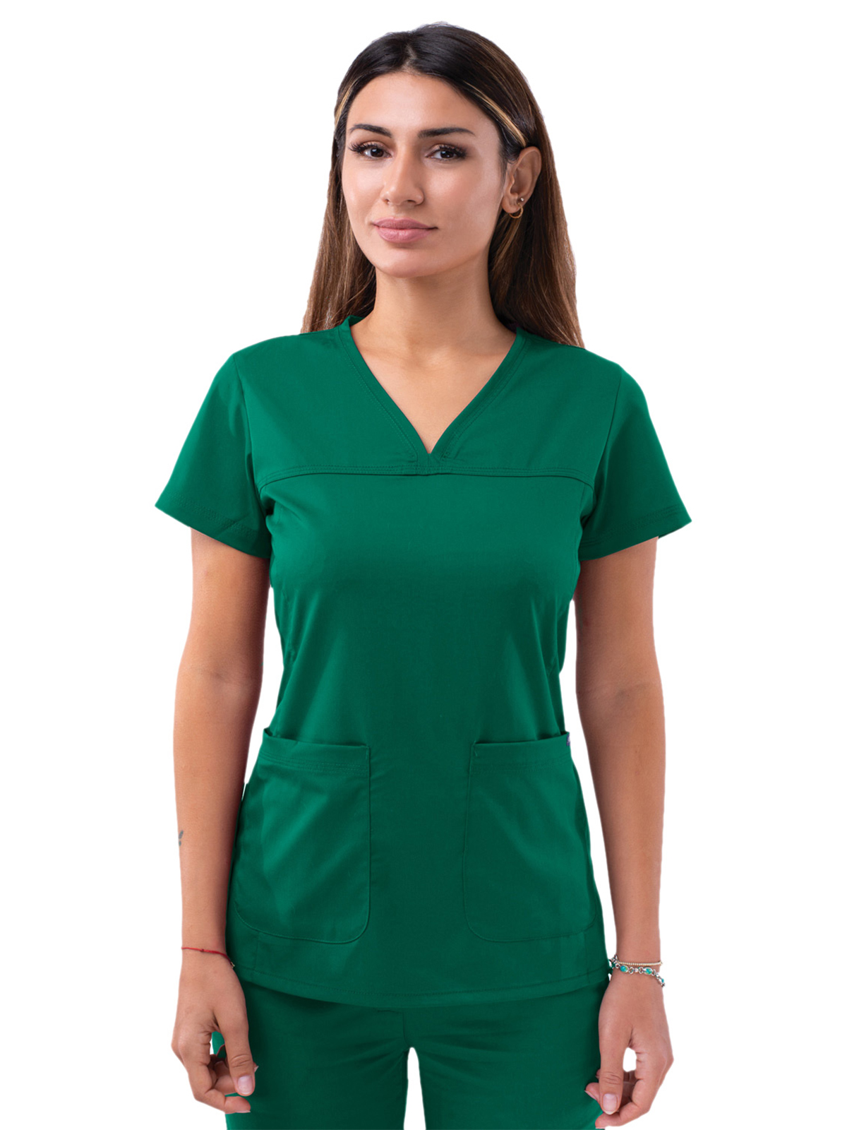 Adar - Pro - Women's V-Neck Sweetheart Top 9