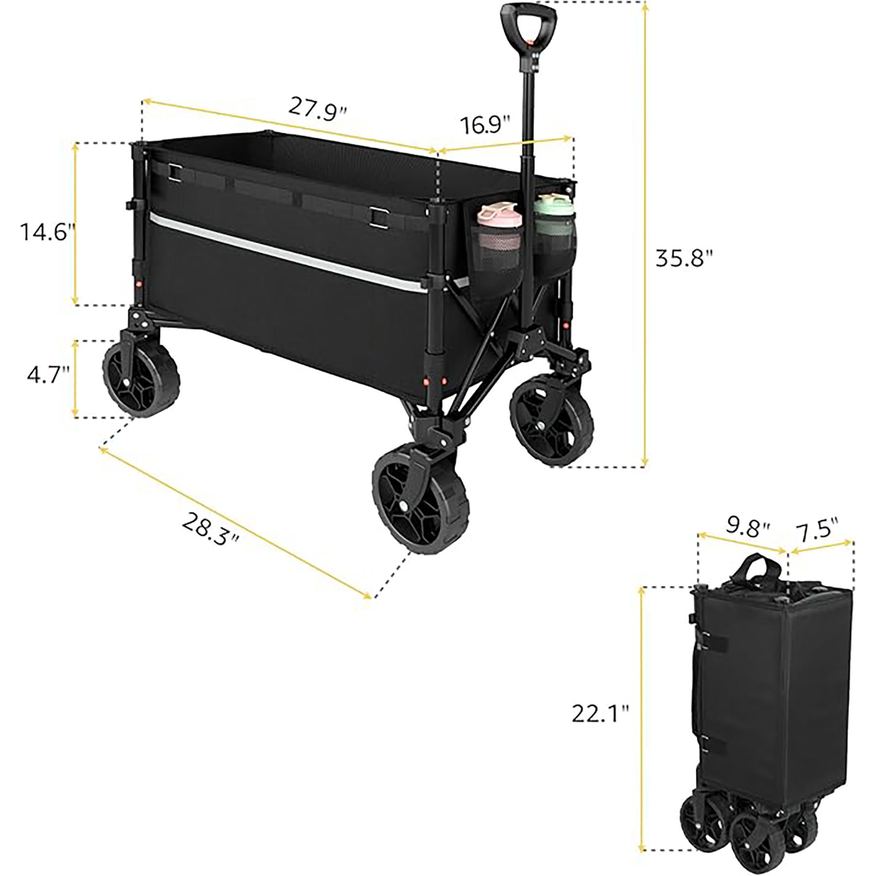 Collapsible Wagon Cart 8