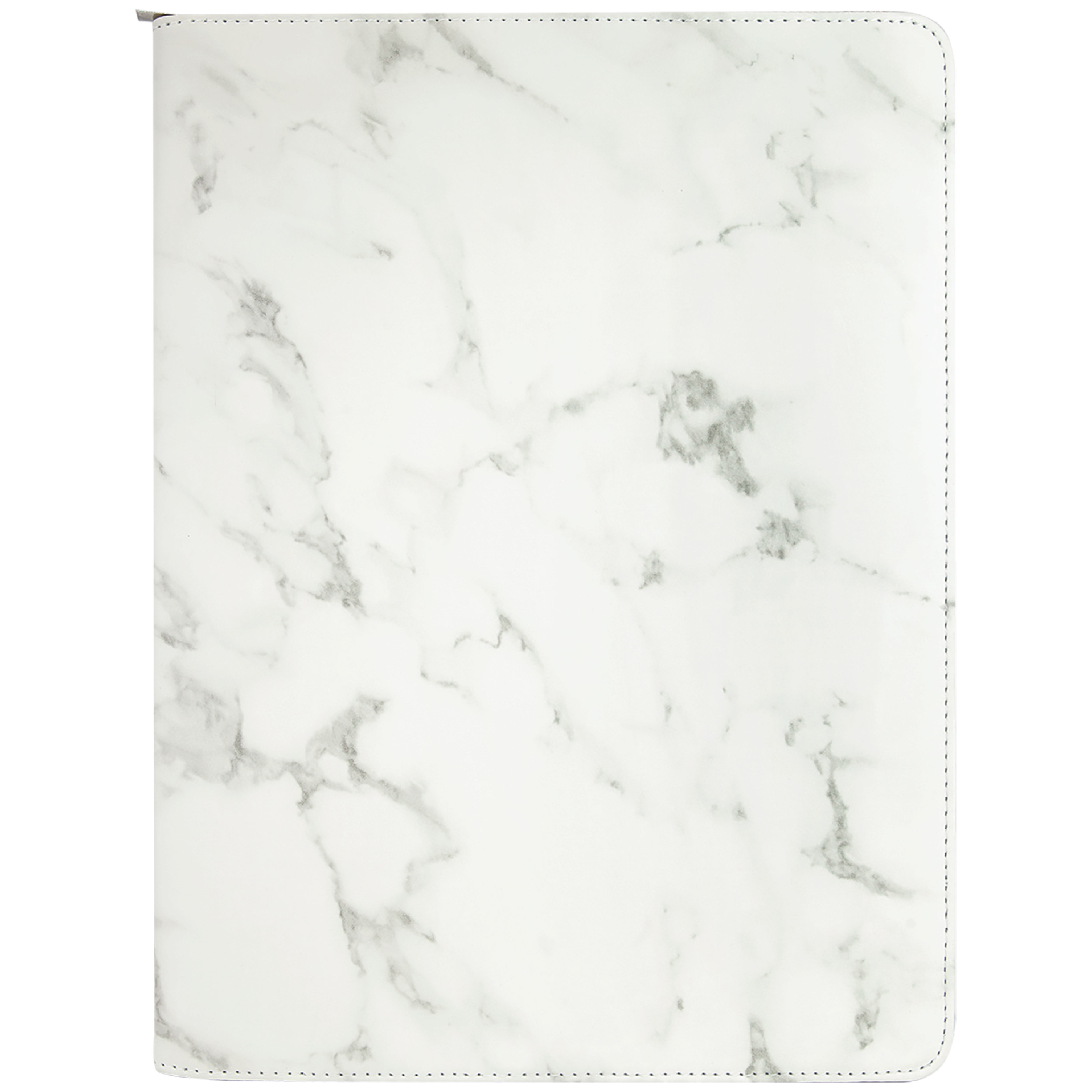 9 1/2" x 12" Leatherette Marble Portfolio with Zipper 6