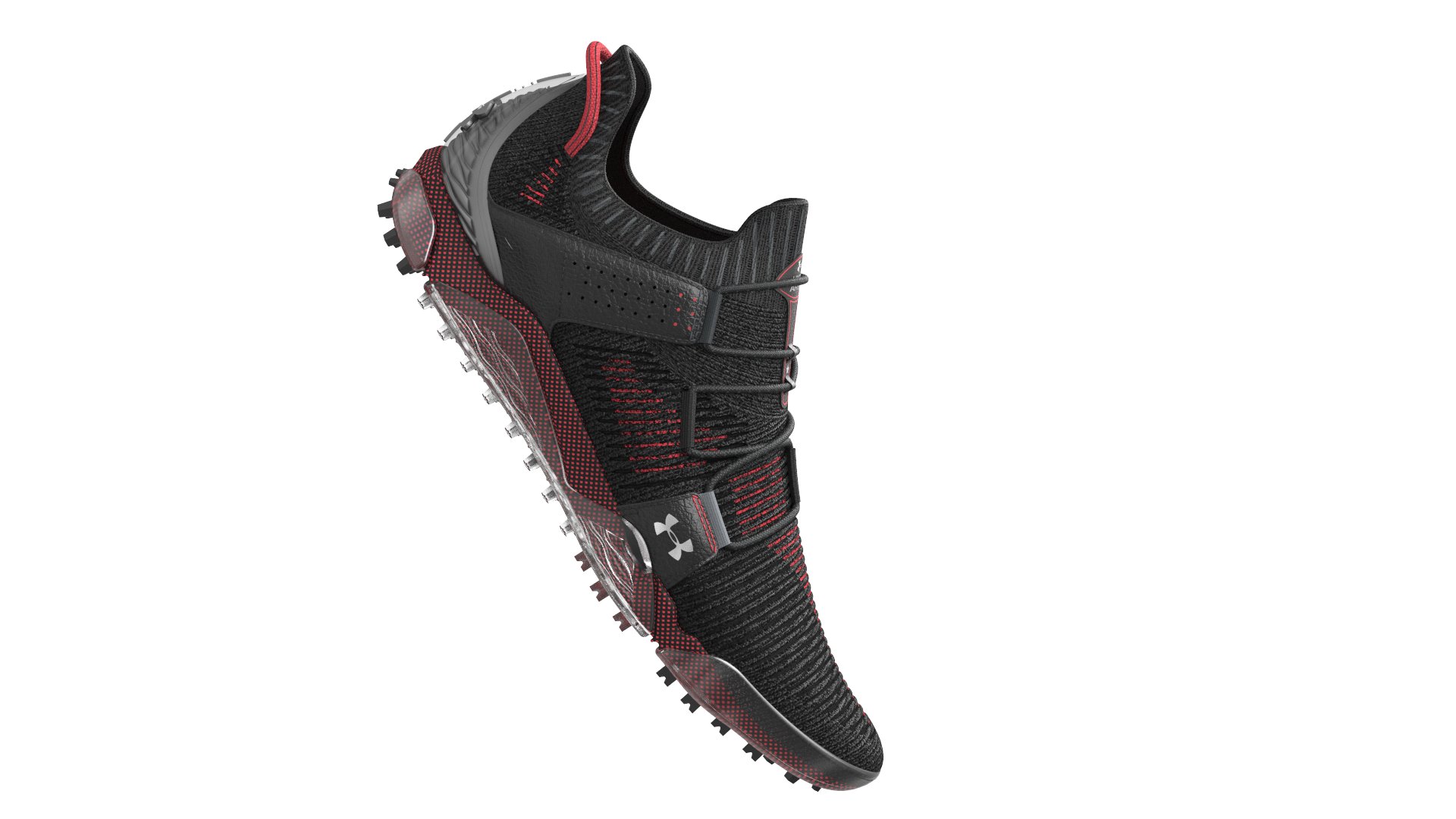UA HOVR Tour Spikeless Wide (E) Men's Golf Shoes 2