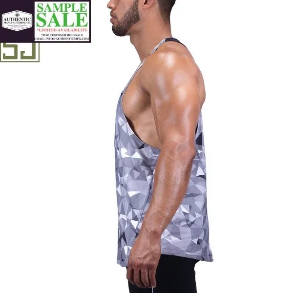 Custom Camo Gym Stringer Shirt 6