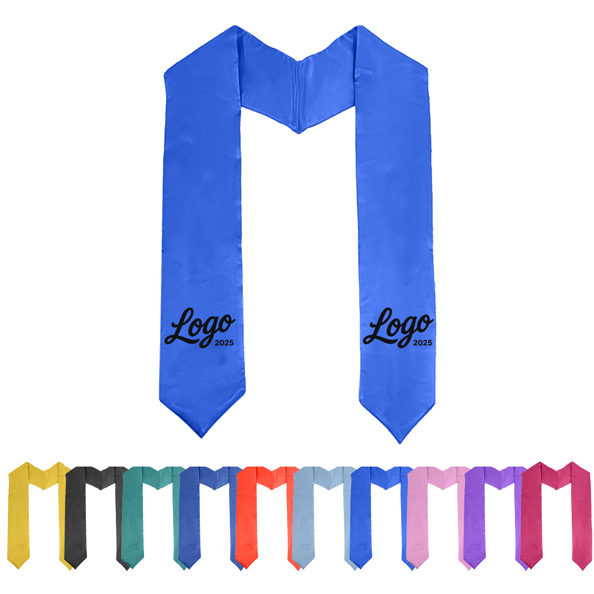 Satin Graduation Achievement Shawl 2