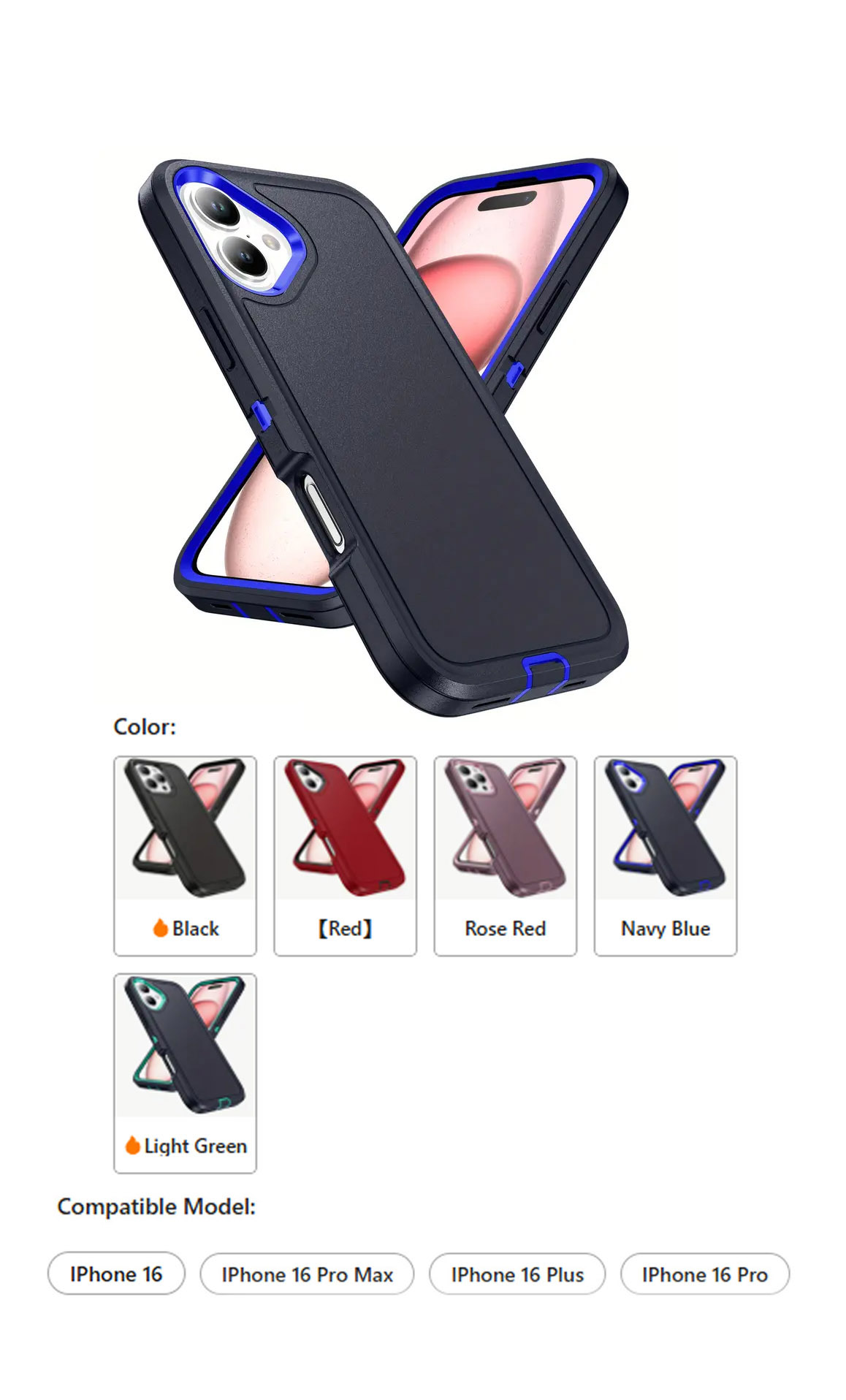 iBank ® iPhone16 Shockproof Case