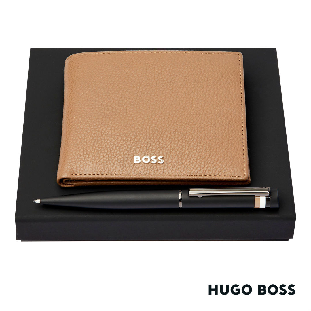 Hugo Boss® Ballpoint Pen & Money Holder Set 1