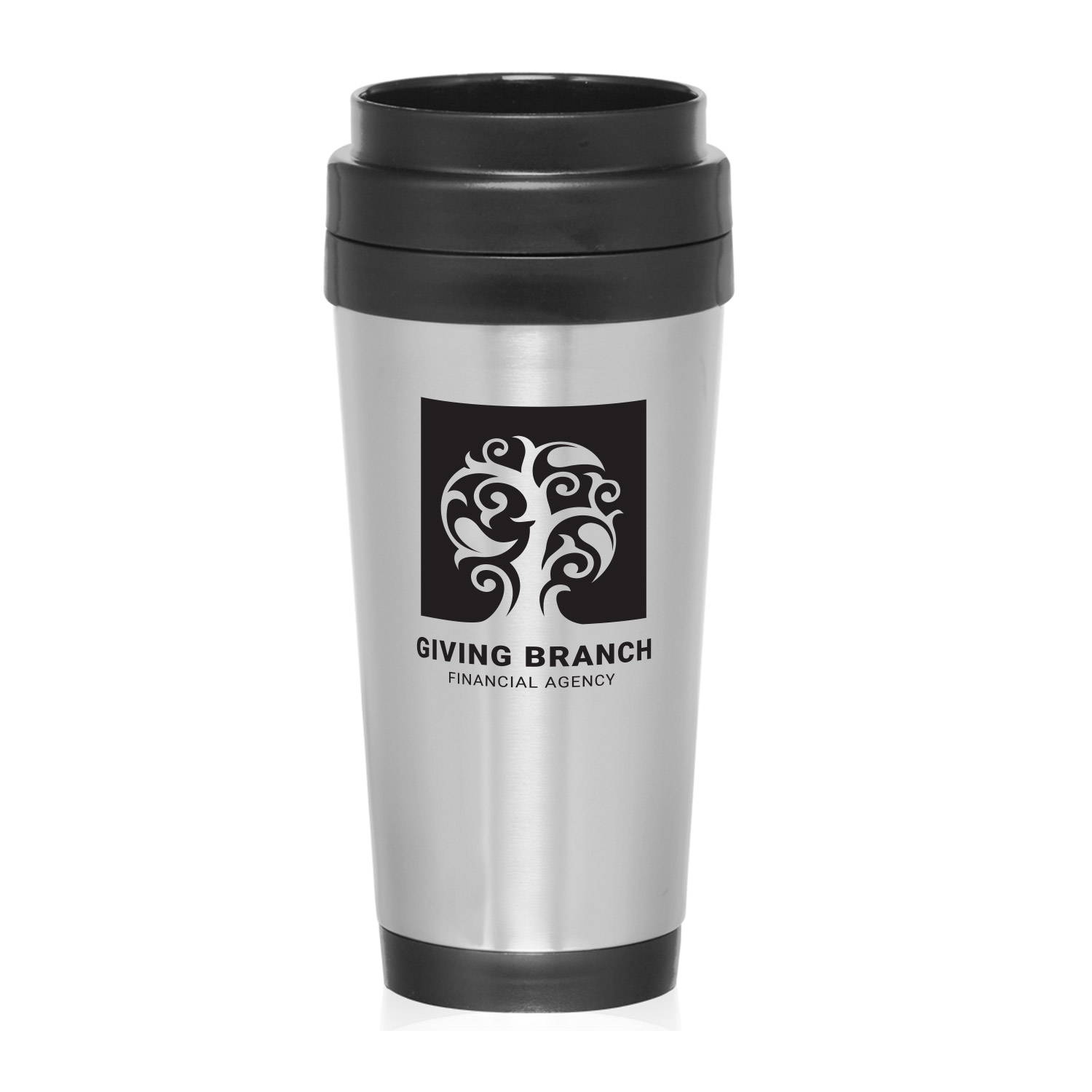 16 oz. Intrepid Stainless Steel Insulated Mug (Full Color Imprint) 2
