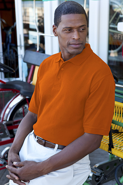 Soft-Blend Double-Tuck Pique Polo 64