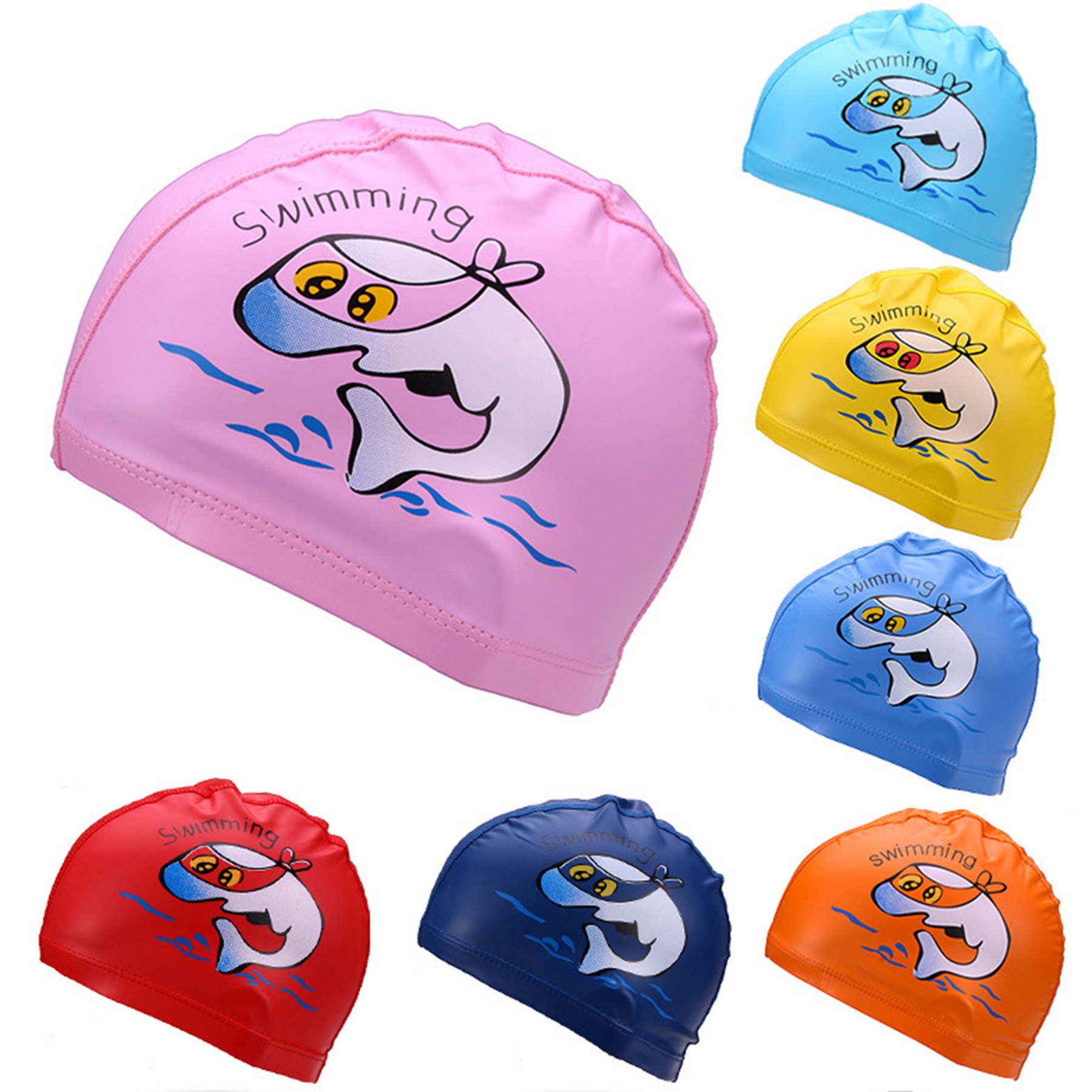 Kids Adorable Swimming Cap 1