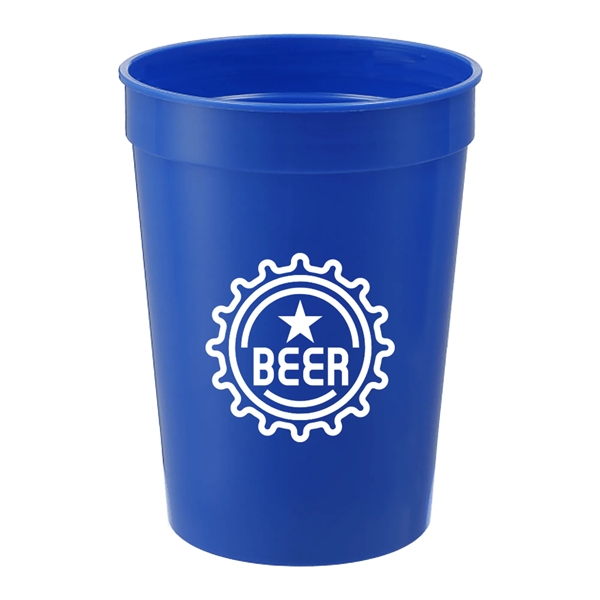 12oz Reusable Plastic Stadium Cup 2
