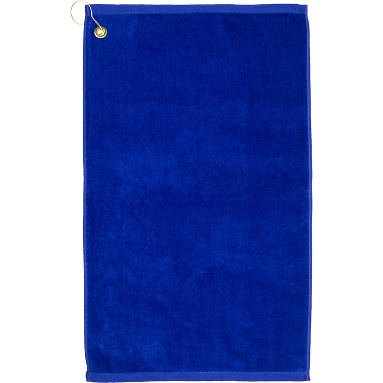Medium Weight Velour Golf Towel 16 x 25 6
