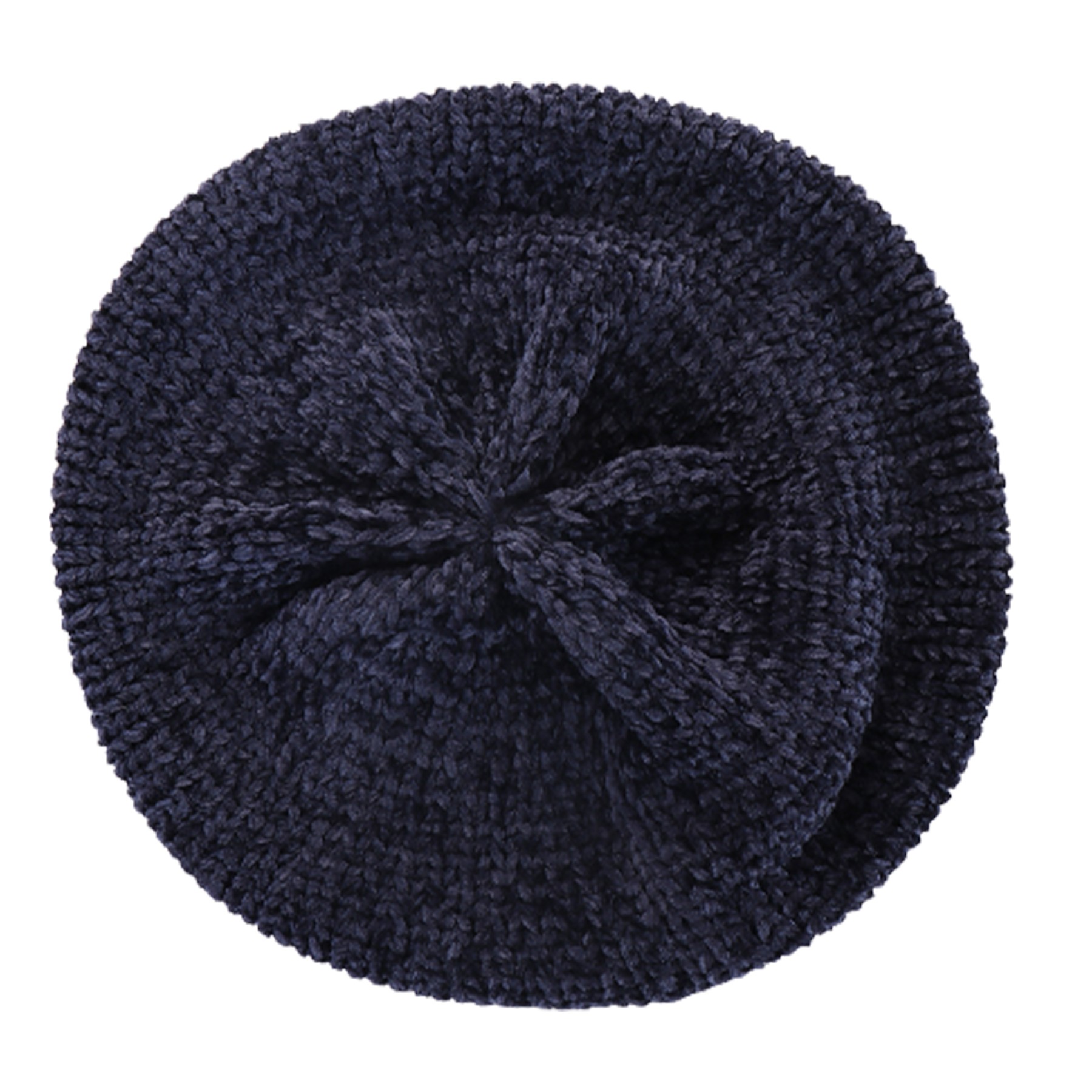 Knitted Beret Hat 3