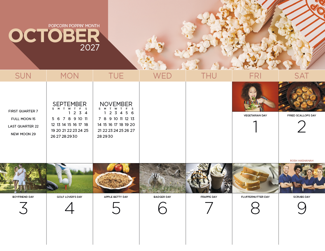 Good Value™ National Day - Spiral Calendar 49