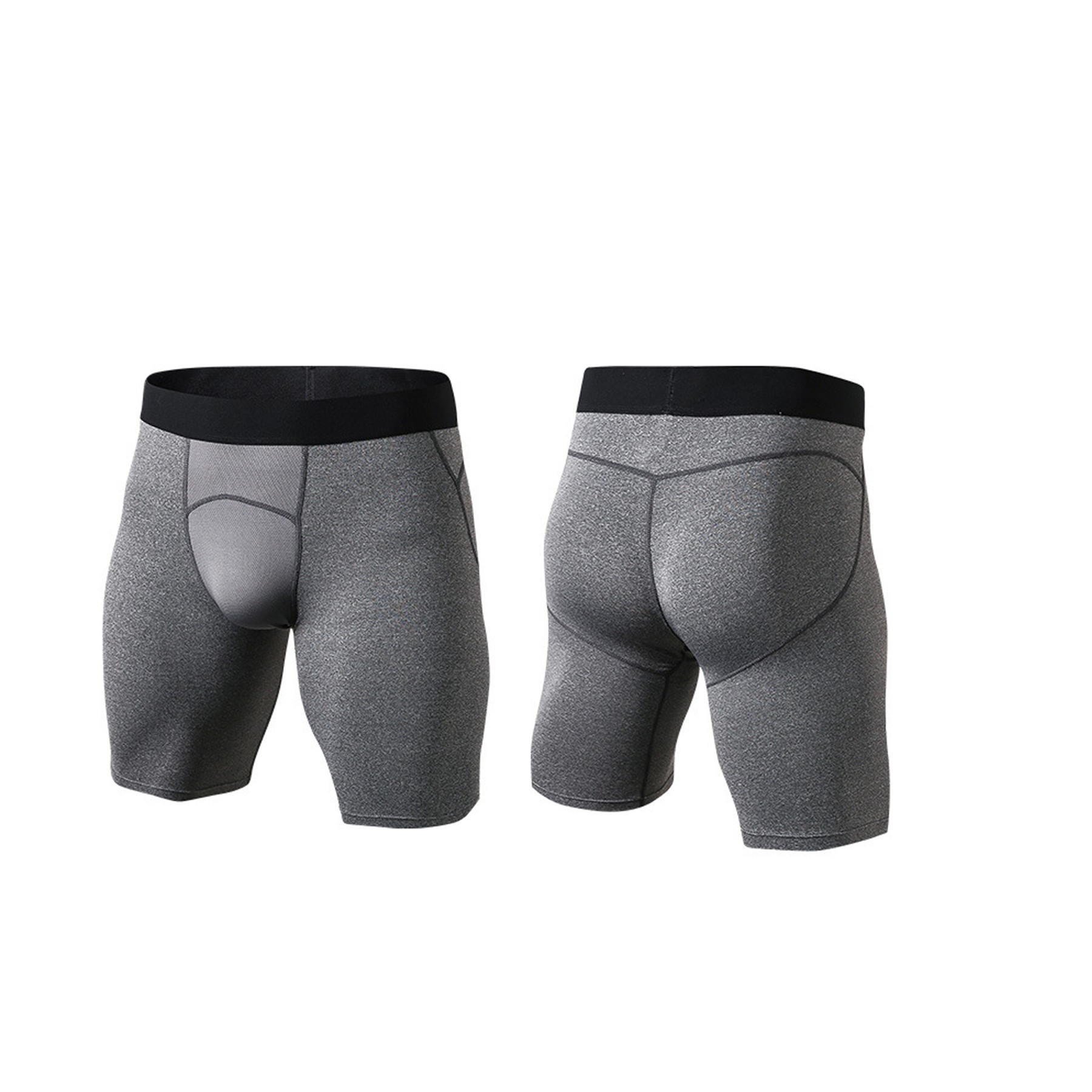 Men Spandex Workout Short 8