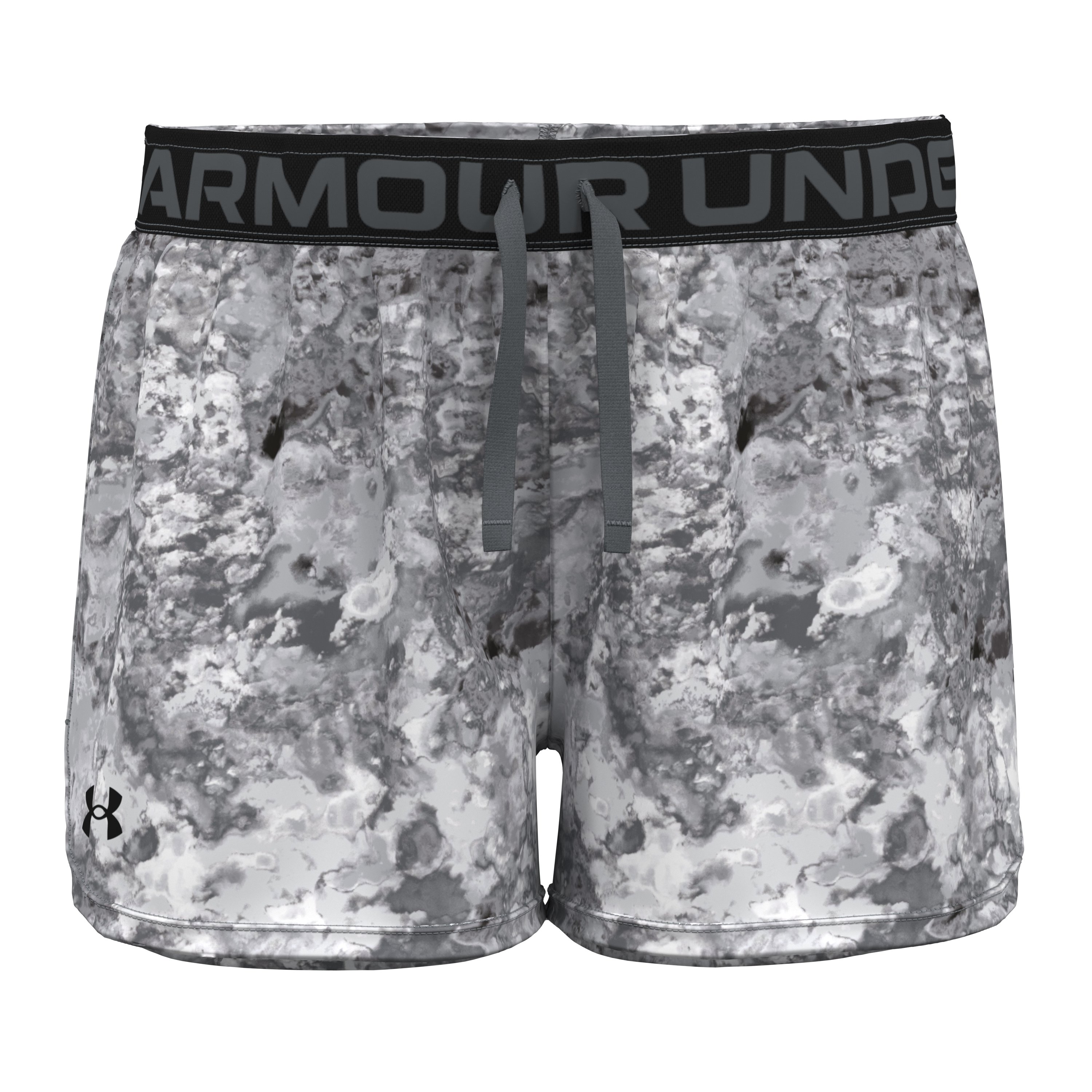 Girls' UA Play Up Printed Shorts  2