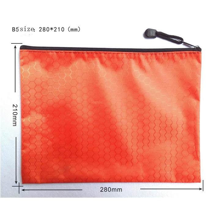 A4 Waterproof Zipper Document Pouch 4