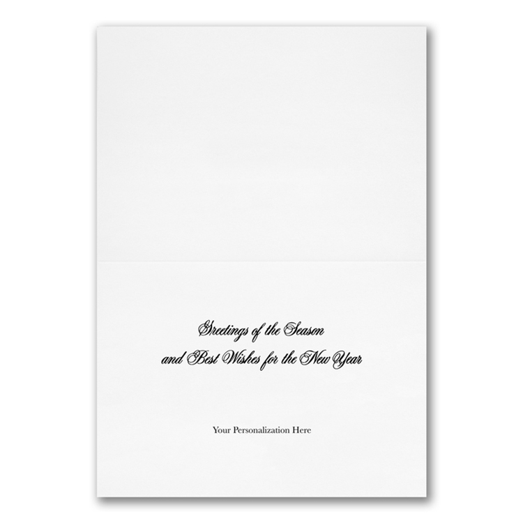 Hint of Red Holiday Card 3