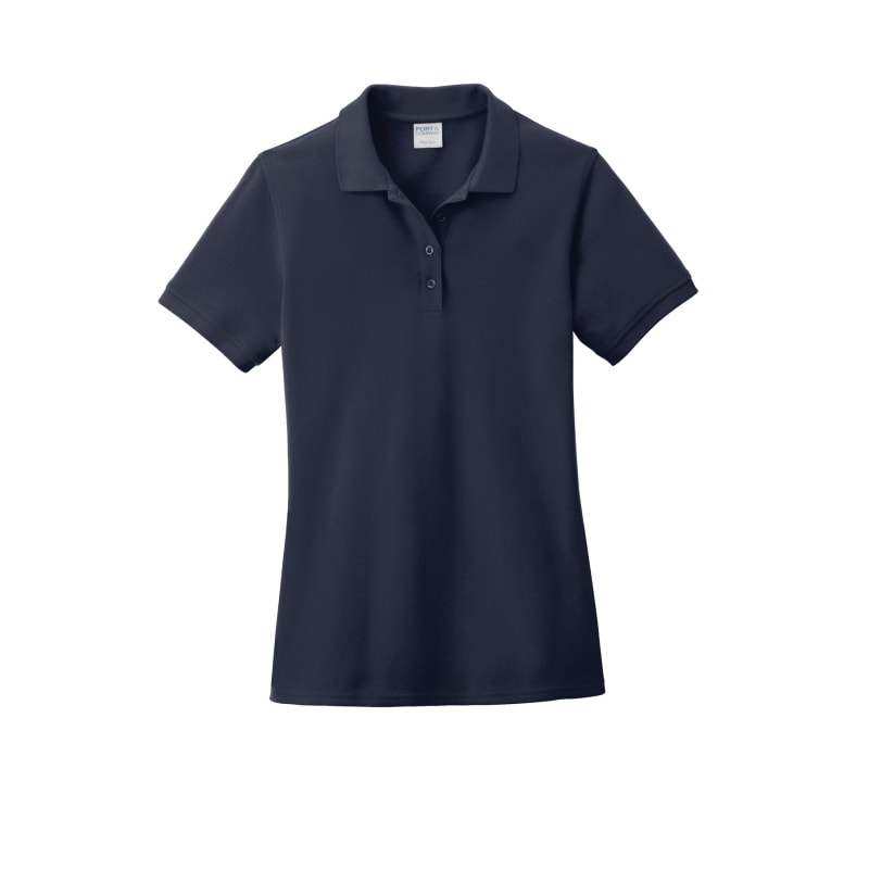 Port & Company Ladies Combed Ring Spun Pique Polo. 12