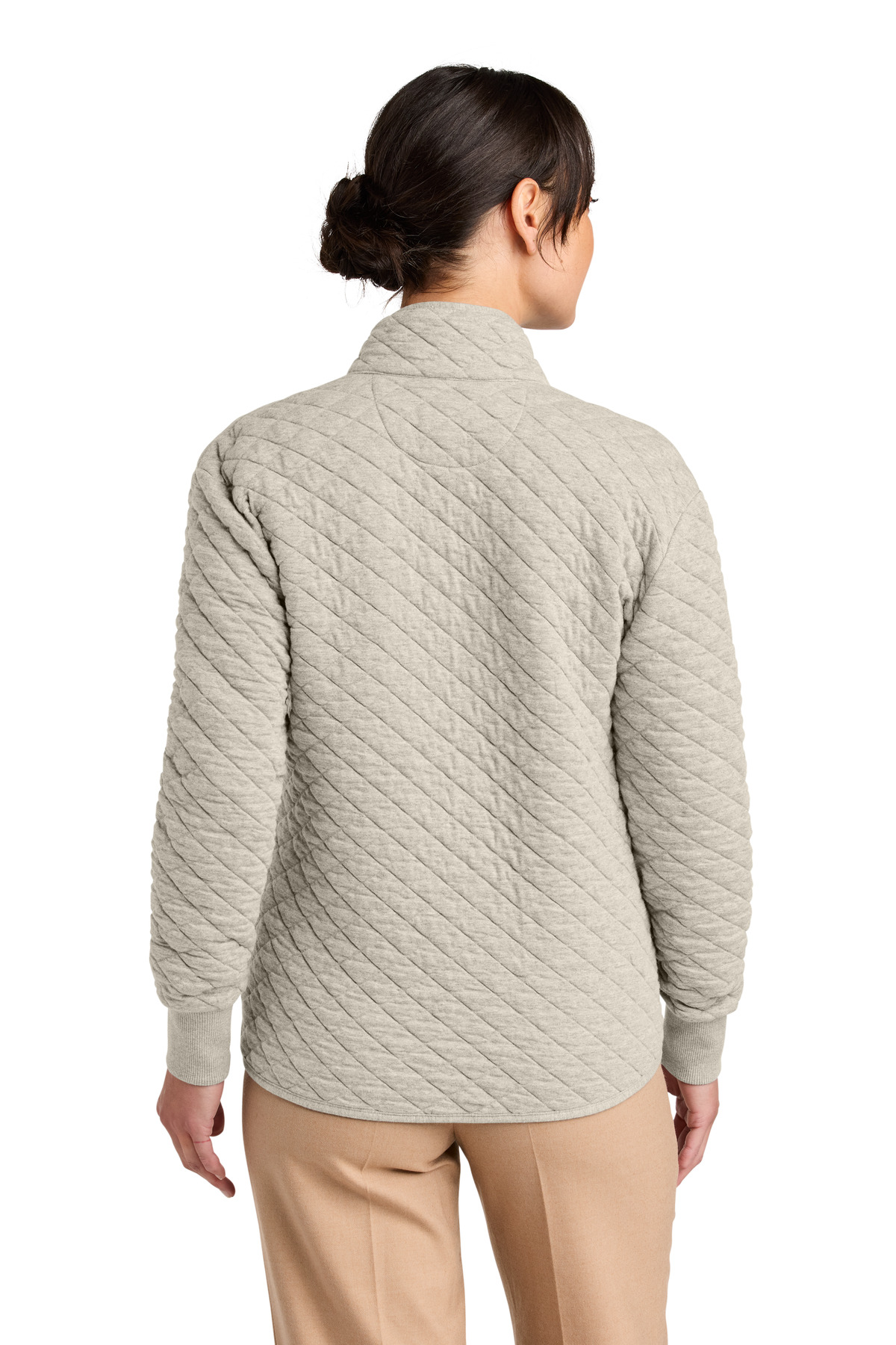 Brooks Brothers Women's Diamond Quilt Full-Zip BB18213 16