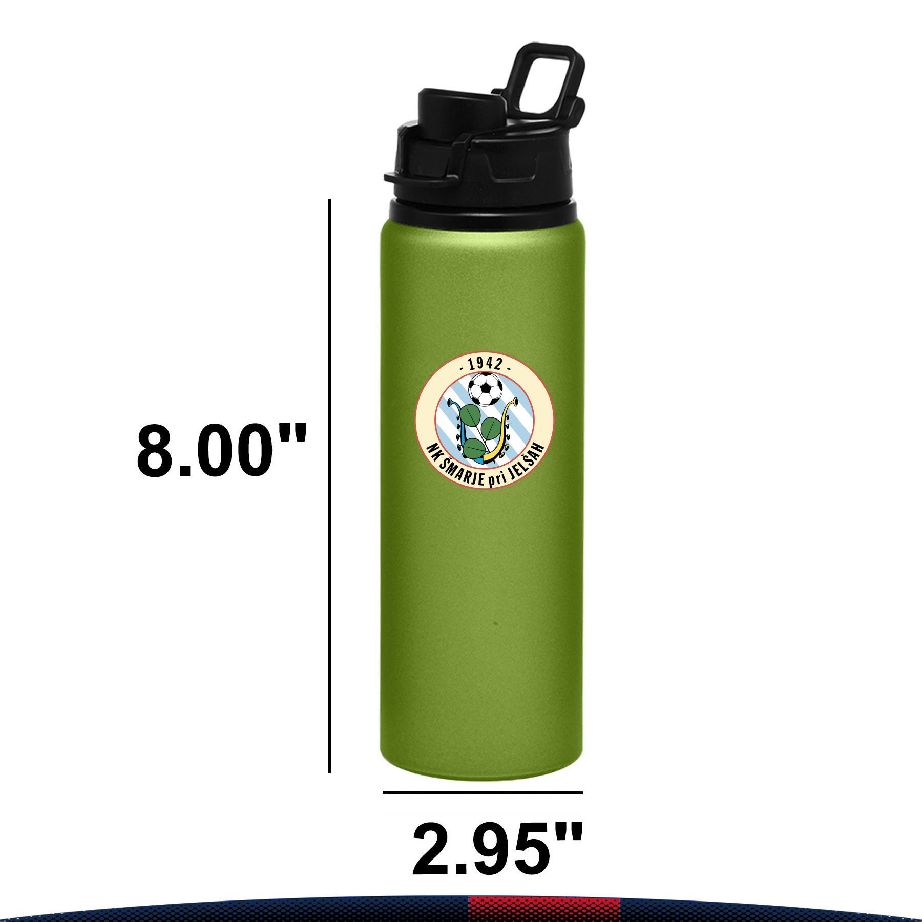 Cuace Aluminum Water Bottle - 25 OZ., custom water bottle with logo imprint 5