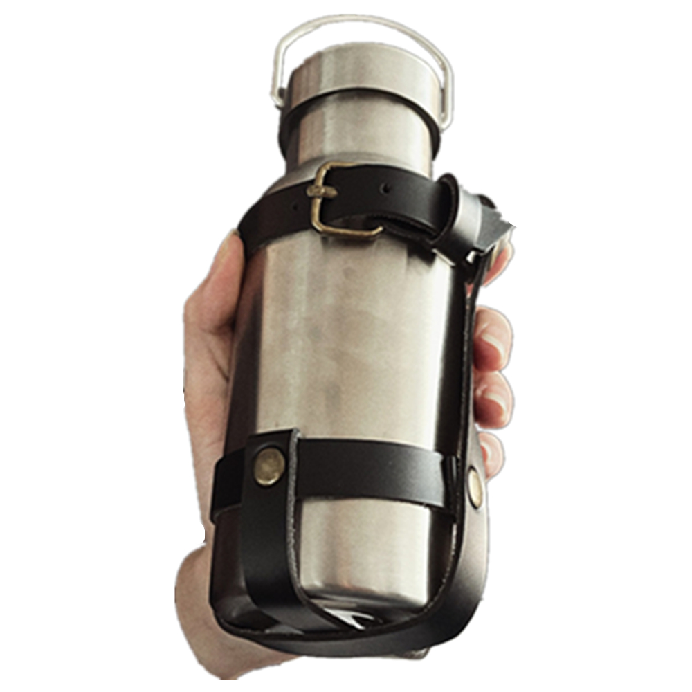 Leather Belt Water Bottle Holder 4