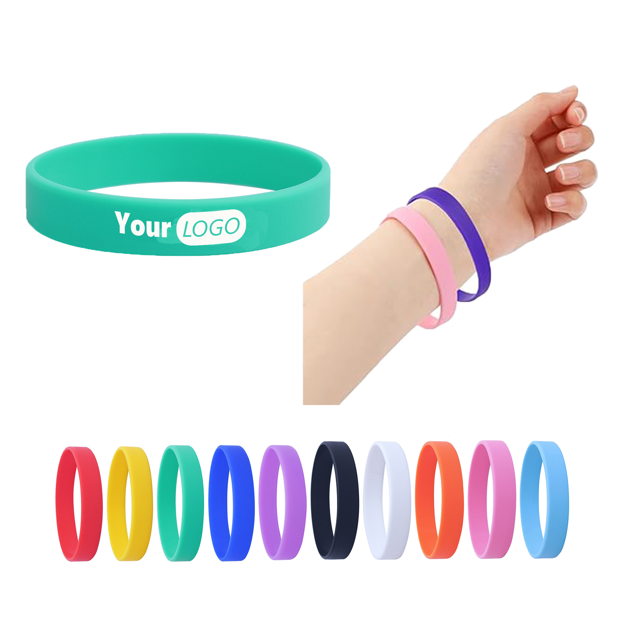 Wristband Silicone MOQ 50 Units 2