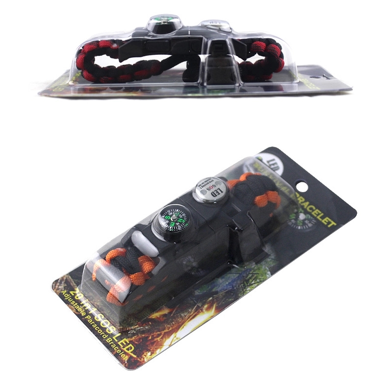 20 in 1 Outdoor Survival Paracord Bracelet 17