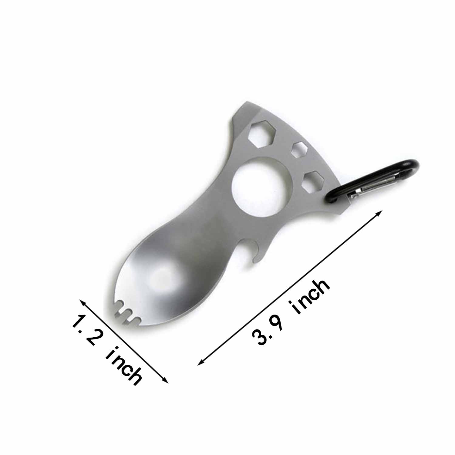 Multifunction Outdoor Camping Fork Spoon Opener 2