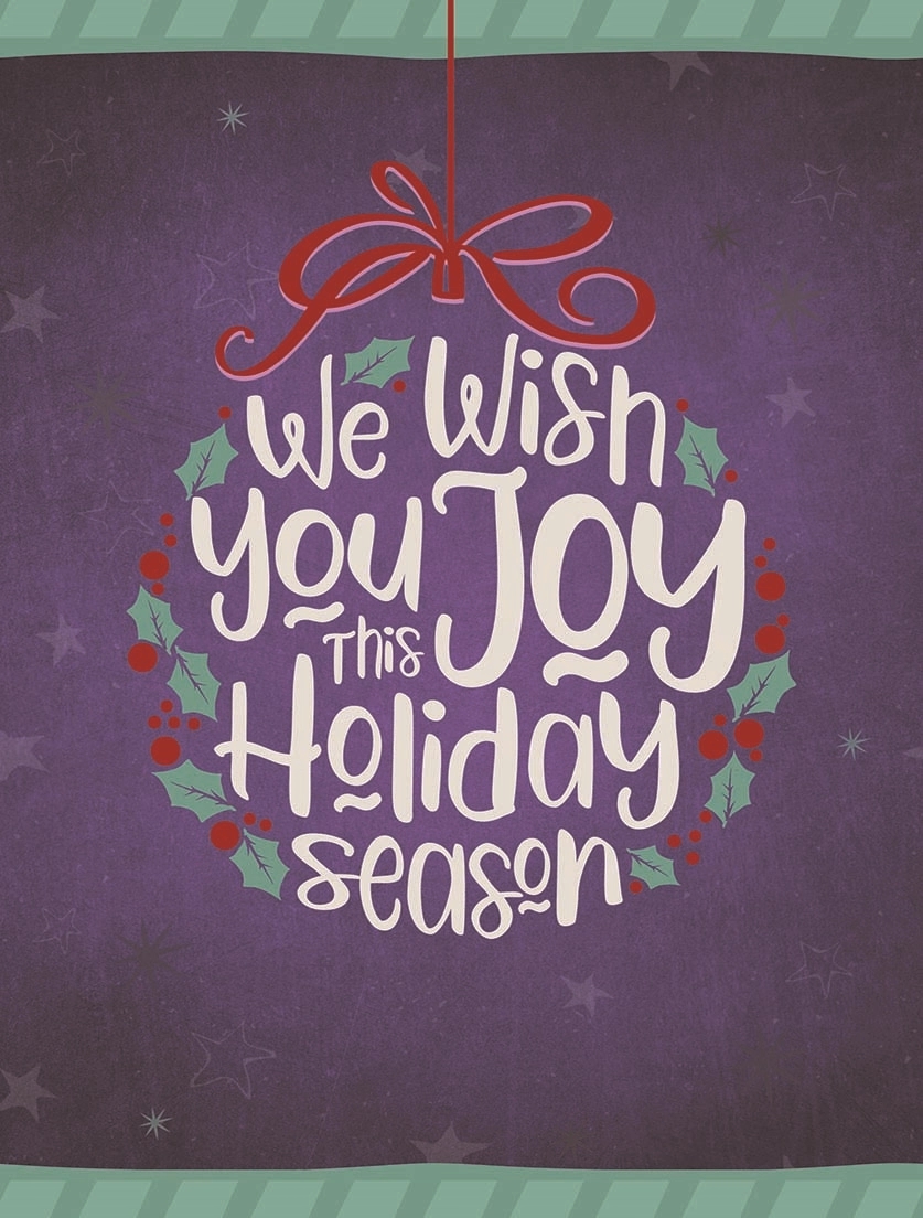 Filled with Joy Holiday Cards 2