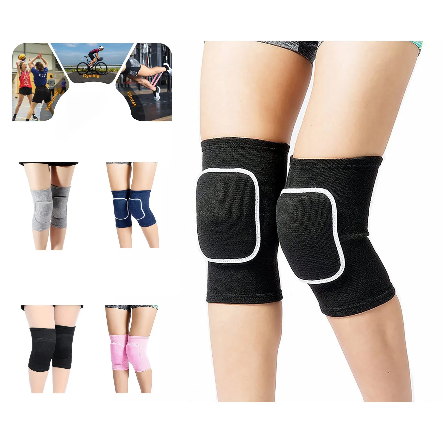 Soft Breathable Knee Pads 2